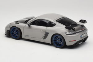 Porsche 718 Cayman 982 GT4 RS Weissach Package Chalk Norev 1:18 187253 Métal Moulé — image 7 sur 8