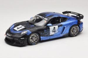 Porsche 718 Cayman GT4 RS Clubsport Noir Bleu Otto 1:18 OT469 Résine