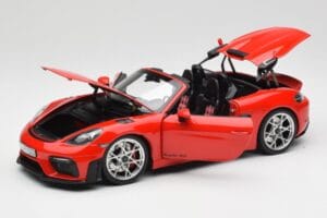 Porsche 718 Spyder RS Guards Red Norev 1:18 187271 Métal Moulé — image 2 sur 8