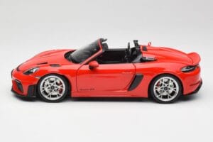 Porsche 718 Spyder RS Guards Red Norev 1:18 187271 Métal Moulé — image 4 sur 8