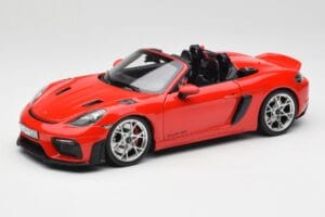 Porsche 718 Spyder RS Guards Red Norev 1:18 187271 Métal Moulé
