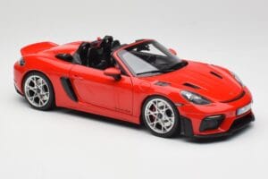 Porsche 718 Spyder RS Guards Red Norev 1:18 187271 Métal Moulé — image 6 sur 8
