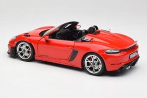 Porsche 718 Spyder RS Guards Red Norev 1:18 187271 Métal Moulé — image 7 sur 8
