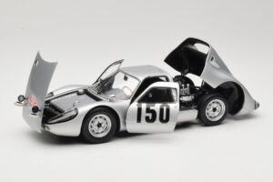 Porsche 904 GTS #150 E. Bohringer Rally Monte Carlo 1965 Class Winner Minichamps 1:18 180656750 Métal Moulé — image 2 sur 8
