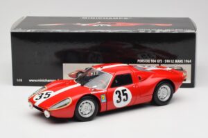 Porsche 904 GTS #35 H. Muller 24 Hours of Le Mans 1964 Minichamps 1:18 180646735 Métal Moulé — image 8 sur 8