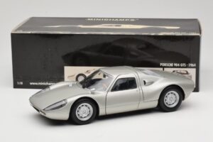 Porsche 904 GTS Argent Minichamps 1:18 180067722 Métal Moulé — image 8 sur 8