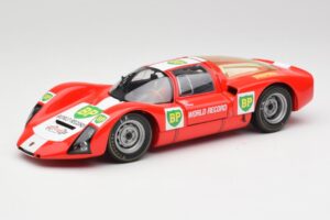 Porsche 906E BP World Record Runs Monza 1967 Minichamps 1:18 100676100 Métal Moulé