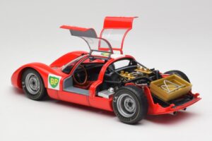 Porsche 906E BP World Record Runs Monza 1967 Minichamps 1:18 100676100 Métal Moulé — image 5 sur 8