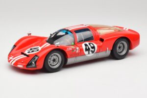Porsche 906K #49 R. Vogele / J. Siffert 12 Hours of Sebring 1966 Minichamps 1:18 100666149 Métal Moulé