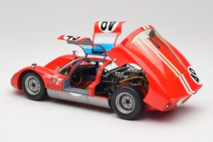 Porsche 906K #49 R. Vogele / J. Siffert 12 Hours of Sebring 1966 Minichamps 1:18 100666149 Métal Moulé — image 5 sur 8
