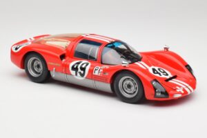 Porsche 906K #49 R. Vogele / J. Siffert 12 Hours of Sebring 1966 Minichamps 1:18 100666149 Métal Moulé — image 6 sur 8