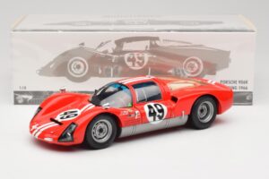 Porsche 906K #49 R. Vogele / J. Siffert 12 Hours of Sebring 1966 Minichamps 1:18 100666149 Métal Moulé — image 8 sur 8
