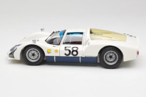 Porsche 906K #58 G. Klass / R. Stommelen 24 Hours of Le Mans 1966 Minichamps 1:18 100666158 Métal Moulé — image 4 sur 8
