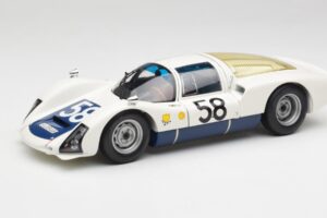 Porsche 906K #58 G. Klass / R. Stommelen 24 Hours of Le Mans 1966 Minichamps 1:18 100666158 Métal Moulé