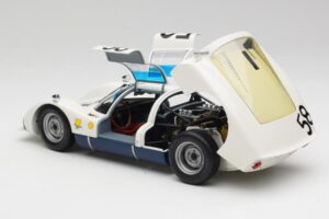 Porsche 906K #58 G. Klass / R. Stommelen 24 Hours of Le Mans 1966 Minichamps 1:18 100666158 Métal Moulé — image 5 sur 8