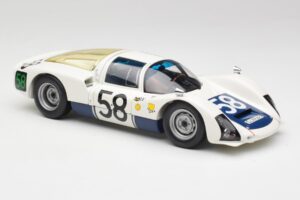 Porsche 906K #58 G. Klass / R. Stommelen 24 Hours of Le Mans 1966 Minichamps 1:18 100666158 Métal Moulé — image 6 sur 8