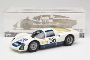 Porsche 906K #58 G. Klass / R. Stommelen 24 Hours of Le Mans 1966 Minichamps 1:18 100666158 Métal Moulé — image 8 sur 8