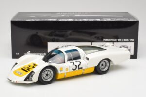 Porsche 906LH #32 Porsche System Engineering G. Schutz / P. De Klerk 24 Hours of Le Mans 1966 Minichamps 1:18 100666132 Métal — image 8 sur 8