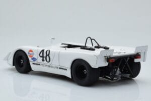 Porsche 908/02 #48 S. McQueen / P. Revson 12 Hours of Sebring 2nd Place Post Race Version 1970 AUTOart 1:18 87072 Métal Moulé — image 7 sur 8
