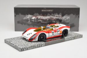 Porsche 908/02 Spyder #6 K. Lins / R. Attwood Nürburgring 1000km 1969 Minichamps 1:18 107692006 Métal Moulé — image 6 sur 6