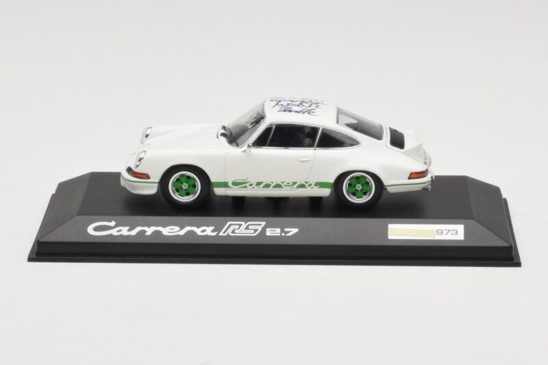 Porsche 911 2.7 Carrera RS Blanc Minichamps 1:43 WAP0201420G Métal Moulé