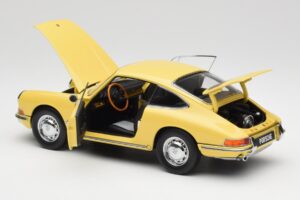 Porsche 911 901 Champagne Jaune Kyosho 1:18 08969Y Métal Moulé — image 5 sur 8