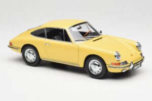 Porsche 911 901 Champagne Jaune Kyosho 1:18 08969Y Métal Moulé — image 6 sur 8