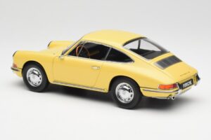 Porsche 911 901 Champagne Jaune Kyosho 1:18 08969Y Métal Moulé — image 7 sur 8