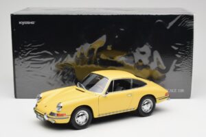 Porsche 911 901 Champagne Jaune Kyosho 1:18 08969Y Métal Moulé — image 8 sur 8