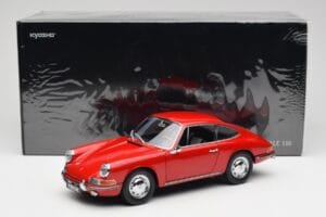 Porsche 911 901 Signal Rouge Kyosho 1:18 08969R Métal Moulé — image 8 sur 8