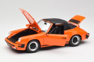 Porsche 911 930 Carrera 3.2 Targa Orange Minichamps 1:18 100063064 Métal Moulé — image 2 sur 8