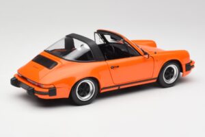Porsche 911 930 Carrera 3.2 Targa Orange Minichamps 1:18 100063064 Métal Moulé — image 3 sur 8