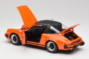 Porsche 911 930 Carrera 3.2 Targa Orange Minichamps 1:18 100063064 Métal Moulé — image 5 sur 8