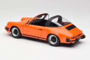 Porsche 911 930 Carrera 3.2 Targa Orange Minichamps 1:18 100063064 Métal Moulé — image 7 sur 8