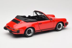 Porsche 911 930 Carrera 3.2 Cabriolet Guards Red Minichamps 1:18 110063030 Métal Moulé — image 3 sur 8