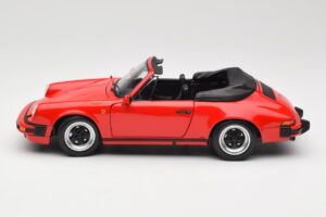 Porsche 911 930 Carrera 3.2 Cabriolet Guards Red Minichamps 1:18 110063030 Métal Moulé — image 4 sur 8