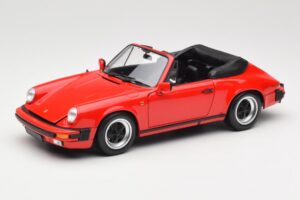 Porsche 911 930 Carrera 3.2 Cabriolet Guards Red Minichamps 1:18 110063030 Métal Moulé