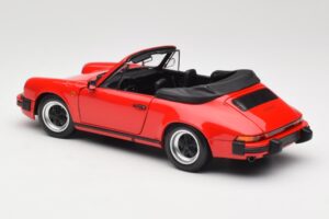 Porsche 911 930 Carrera 3.2 Cabriolet Guards Red Minichamps 1:18 110063030 Métal Moulé — image 7 sur 8
