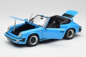 Porsche 911 930 Carrera Cabriolet Bleu Minichamps 1:18 100063032 Métal Moulé — image 2 sur 8