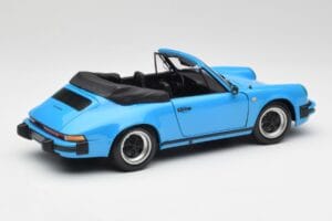 Porsche 911 930 Carrera Cabriolet Bleu Minichamps 1:18 100063032 Métal Moulé — image 3 sur 8