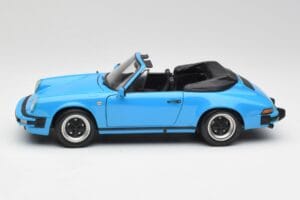 Porsche 911 930 Carrera Cabriolet Bleu Minichamps 1:18 100063032 Métal Moulé — image 4 sur 8