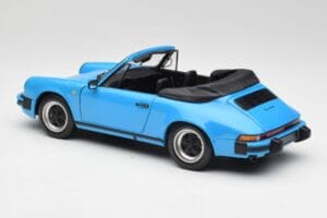 Porsche 911 930 Carrera Cabriolet Bleu Minichamps 1:18 100063032 Métal Moulé — image 7 sur 8