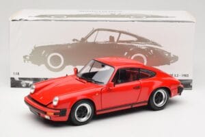 Porsche 911 930 Carrera 3.2 Guards Red Minichamps 1:18 100063021 Métal Moulé — image 8 sur 8