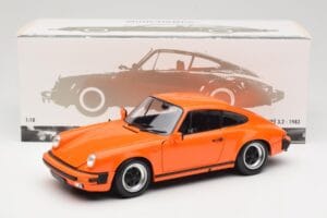 Porsche 911 930 Carrera 3.2 Signal Orange Minichamps 1:18 100063025 Métal Moulé — image 8 sur 8