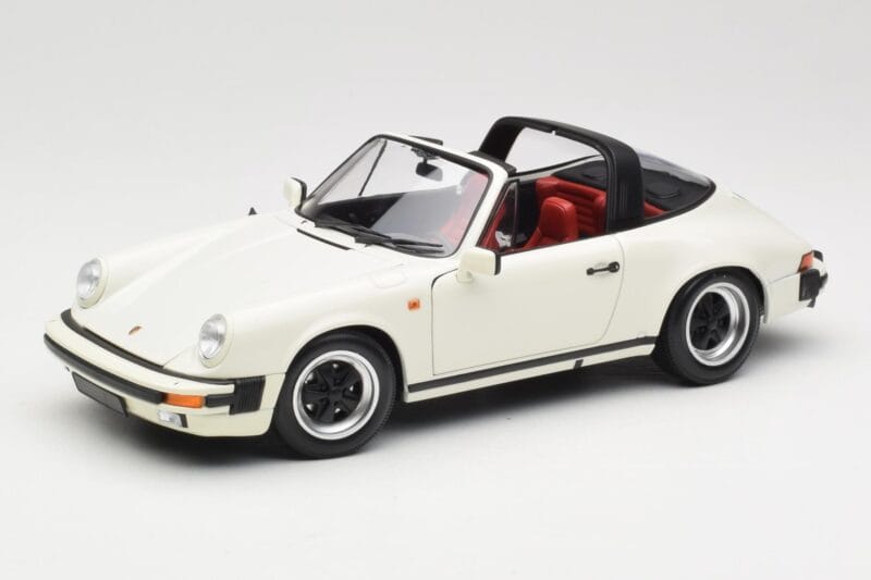 Porsche 911 930 Carrera Targa 3.2 Grand Prix White Minichamps 1:18 100063062 Métal Moulé