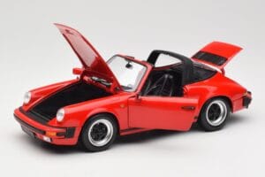 Porsche 911 930 Carrera Targa 3.2 Guards Red Minichamps 1:18 100063061 Métal Moulé — image 2 sur 9