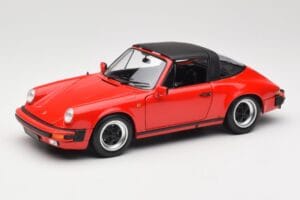 Porsche 911 930 Carrera Targa 3.2 Guards Red Minichamps 1:18 100063061 Métal Moulé — image 3 sur 9