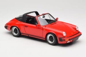 Porsche 911 930 Carrera Targa 3.2 Guards Red Minichamps 1:18 100063061 Métal Moulé — image 7 sur 9