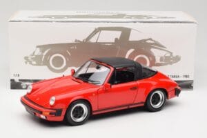 Porsche 911 930 Carrera Targa 3.2 Guards Red Minichamps 1:18 100063061 Métal Moulé — image 9 sur 9