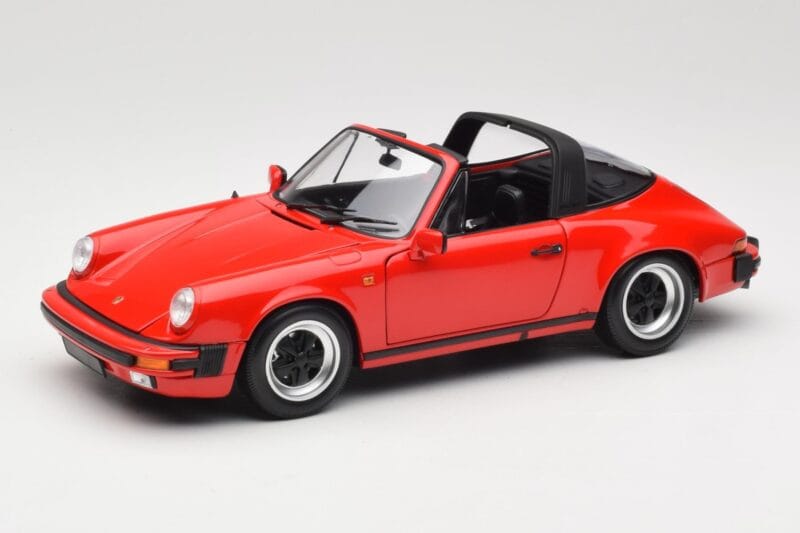 Porsche 911 930 Carrera Targa 3.2 Guards Red Minichamps 1:18 100063061 Métal Moulé